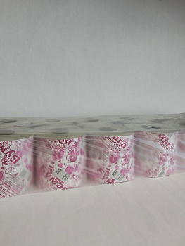 Бумага туалетная 1 сл "Хабаровская" на втулке 50 м 12рул/упак